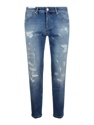 PT TORINO: Straight Leg Jeans - Straight Leg Jeans - Jeansblau
