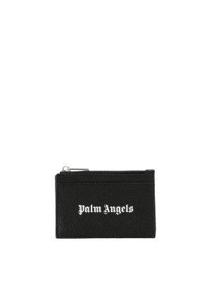 Palm Angels: wallets & purses - Logo Card Holder