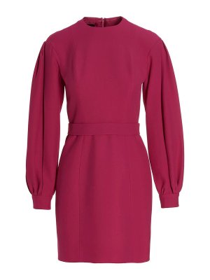 Elisabetta Franchi All over logo one-shoulder dress Elisabetta Franchi All over logo one-shoulder dress