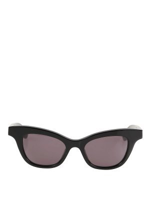 ALEXANDER MCQUEEN: sunglasses - Tinted cat-eye sunglasses