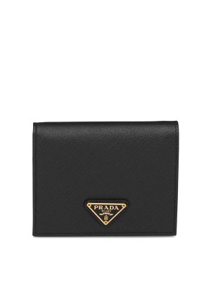 PRADA: wallets & purses - Small bi-fold wallet