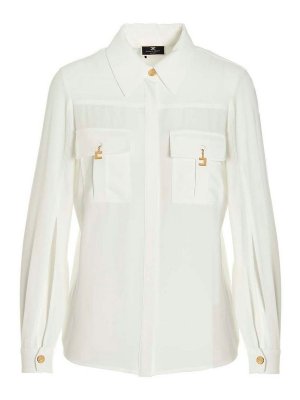 Tシャツ・カットソー D SQUARED2 SS25 TUXEDO SHIRT (S75DL0892 S35244 100) Tuxedo Shirt