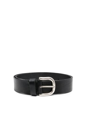 Dolce & Gabbana Logoed leather belt - Black | BE1447AW57680999