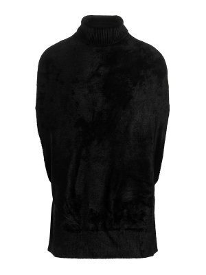 SAPIO: Manteaux courts - Cape - Noir