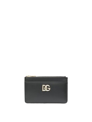 DOLCE & GABBANA: wallets & purses - Leather credit card holder