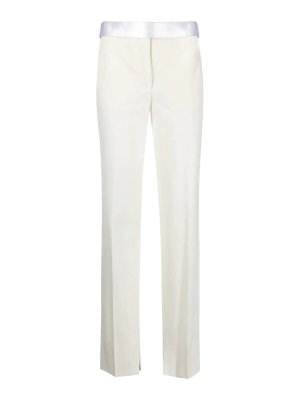 Alexander Mcqueen Wide leg trousers - Pink | 708651QJAAC9066