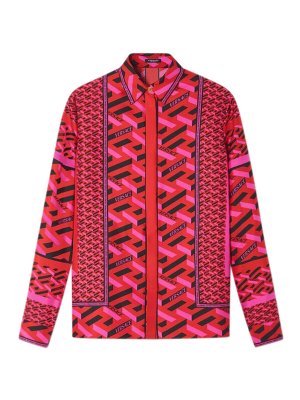 VERSACE: shirts - Twill shirt