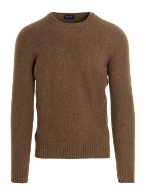 DRUMOHR: crew necks - Muliné gauze wool sweater
