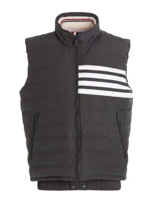 THOM BROWNE: giacche imbottite - Gilet imbottito 4bar