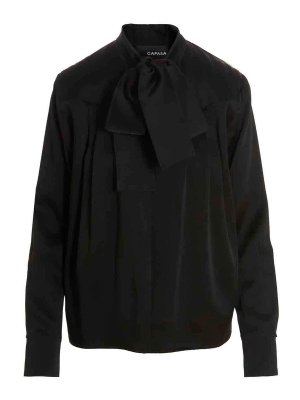 CAPASA: blouses - Pussy bow blouse