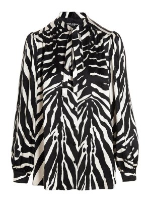 DOLCE & GABBANA: shirts - Zebra shirt