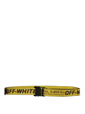 OFF-WHITE: belts - Quote tape belt