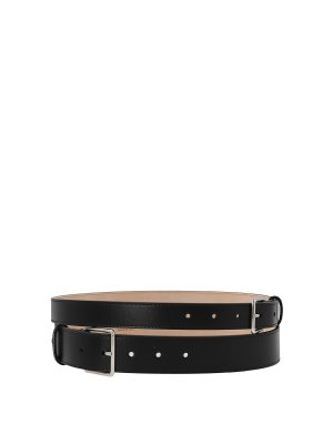 Vivienne Westwood Carolina belt in black - Black