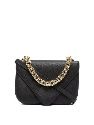 BOTTEGA VENETA: cross body bags - Hammered leather bag