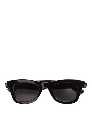 BOTTEGA VENETA: Sonnenbrillen - Sonnenbrille - Weiß