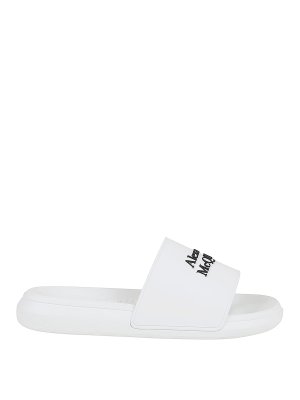 ALEXANDER MCQUEEN: Sandales - Sandales - Blanc