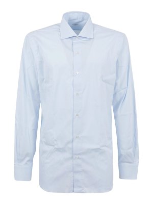 BUONAMASSA: Chemises - Chemise - Bleu Clair