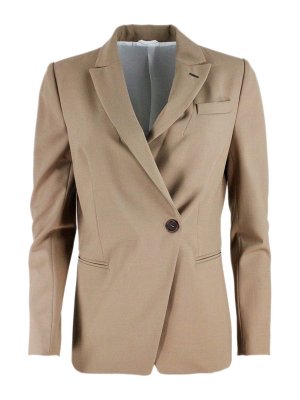 Alexander Wang Logo elastic band blazer - Black | 1WC3222387001