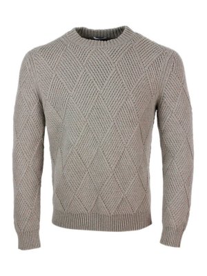 MALO: Suéteres con cuello pico - Suéter Cuello Redondo - Beis