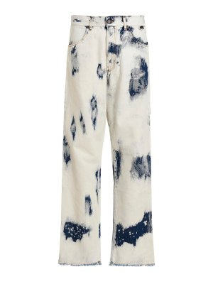 Men's Mark Tie-dye Denim Pants by Darkpark