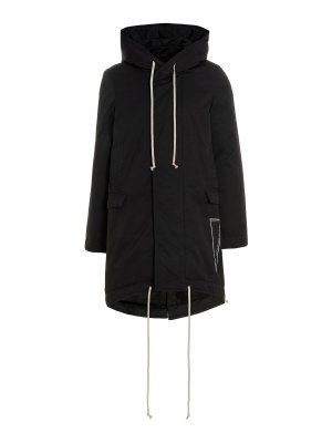 DRKSHDW: padded jackets - Hooded parka