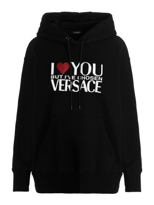 VERSACE: スウェット＆セーター - スウェットシャツ/セーター - I Love You