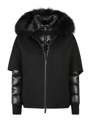 MOORER: Kurze Daunenjacken - Daunenjacke - Schwarz