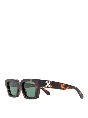 OFF-WHITE: sunglasses - Virgil square-frame sunglasses