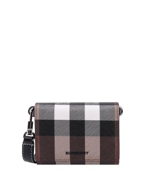 Check motif coin purse by Burberry