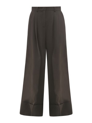 MOSCHINO: casual trousers - Jersey pants with pinces