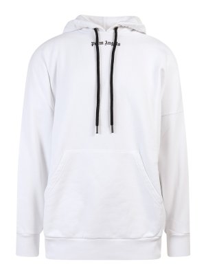スウェット・トレーナー VTMNTS White Cotton Blend Oversize Sweatshirt Vtmnts Cotton blend hoodie - White - Men
