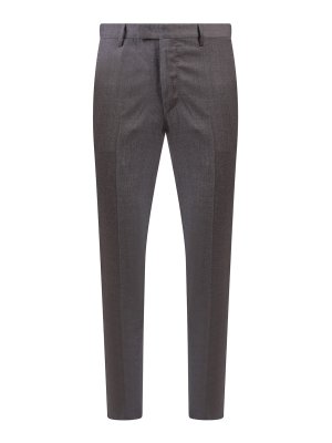 PT TORINO: Pantalons casual - Pantalons Décontractés - Gris