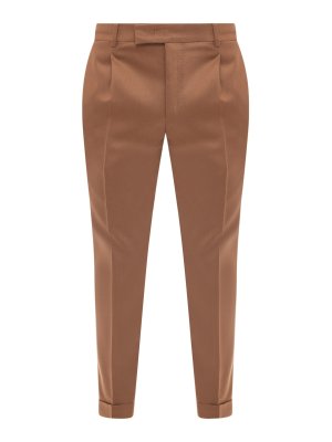 Tailored & Formal trousers Vtmnts - Stretch wool trouser with