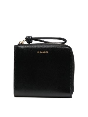 JIL SANDER: wallets & purses - Embossed-logo detail wallet