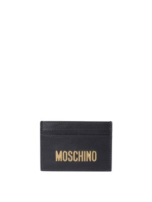 MOSCHINO: Carteras y monederos - Carteras Y Monederos - Negro