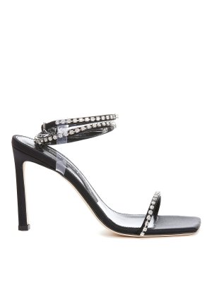 SERGIO ROSSI: sandals - Crystal detail sandals