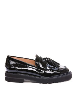 Stuart Weitzman Mocassins Mila Noir S0399MILALIFTCHIBLK