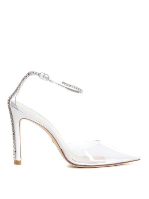 Stuart Weitzman: Sandalen - Sandalen - Weiß