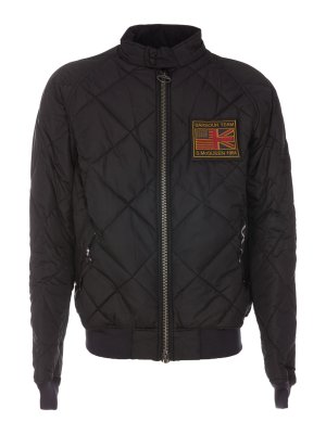 BARBOUR: padded jackets - Quilted bomber jacket