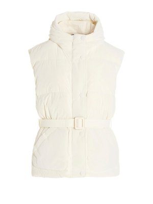 Pinko Mirco puffer jacket - White - Women | 1G154HY6BJZ07