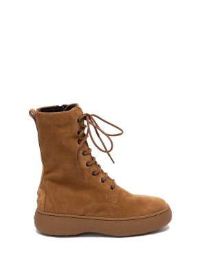 TOD'S: Stiefeletten - Stiefeletten - Camel
