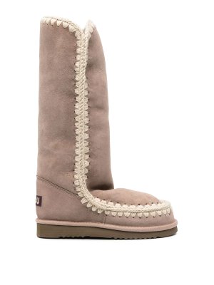 MOU: tronchetti - Stivaletti in pelle con lacci