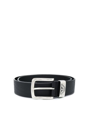 AMIRI ブラックスエードベルト ファッションメンズ - AMIRI ベルト Silver / Black
