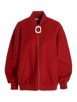 J.W. ANDERSON: bombers - Wool bomber jacket