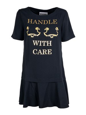 MOSCHINO: short dresses - Tech fabric dress