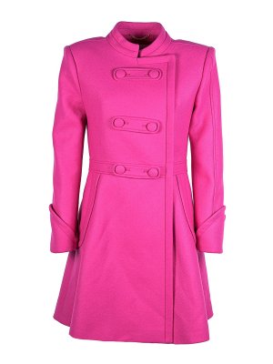 Moschino Colorblock wool coat - Multicolour - Women