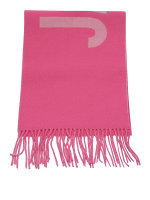 JACQUEMUS: scarves - Logo lettering scarf
