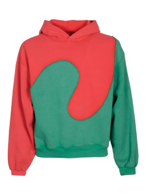 ERL: Sweatshirts & Sweaters - Colour block hoodie