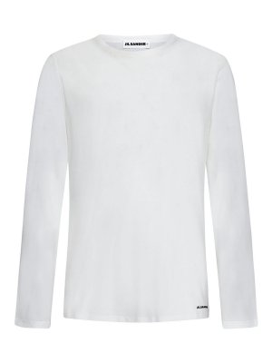 JIL SANDER: Tシャツ - Tシャツ - 白