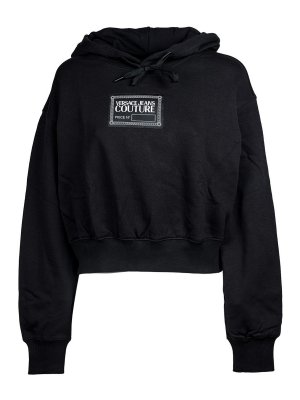 Versace Jeans Couture: Sweatshirts & Sweaters - Logo hoodie